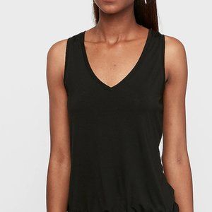 Black Side Cut-Out Tank